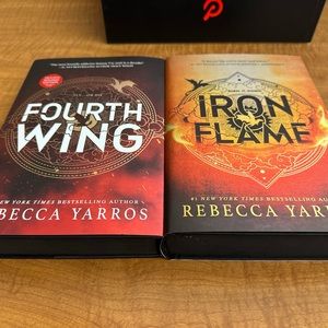 Iron Flame & Fourth Wing, First Editions